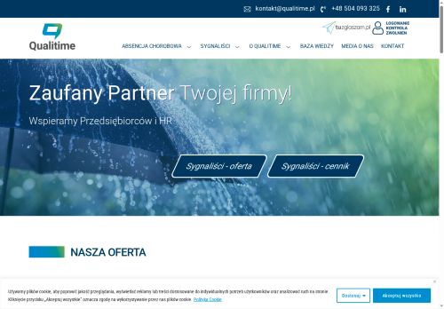 Qualitime kontrola zwolnien L4 dla firm