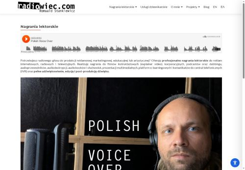 Nagrania lektorskie i uslugi dziennikarskie