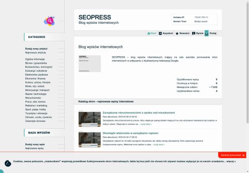 Program do pozycjonowania