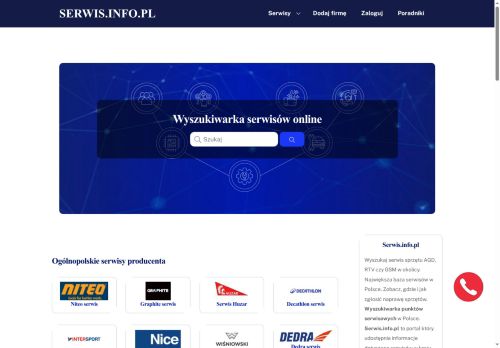 Centrum wiedzy o naprawach, sprzęcie i usługach
