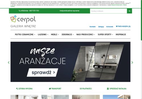 Cerpol Galeria Wnętrz / Sklep Internetowy