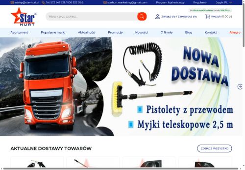 Części do samochodów ciężarowych Starhurt