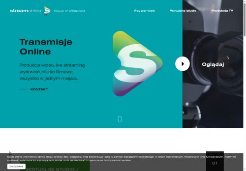 StreamOnline - transmisje online Warszawa