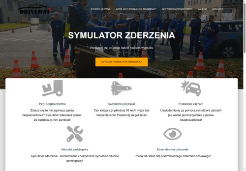Symulator zderzeń najlepszą dydaktyczną atrakcją na piknik