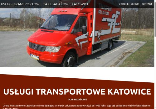 Usługi Transportowe Katowice Doświadczone Taxi Bagażowe