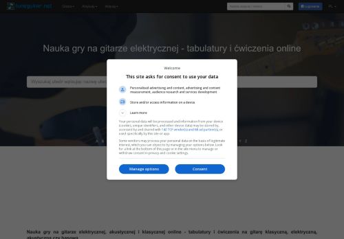 Darmowa nauka gry na gitarze