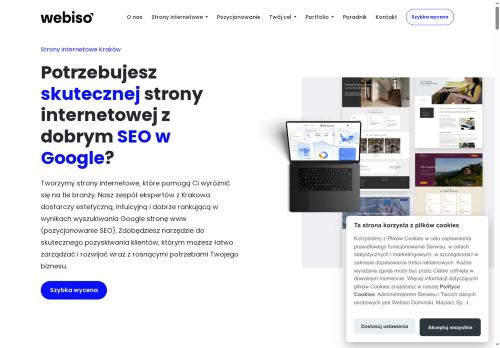 Webiso agencja SEO Krakow pozycjonowanie i strony internetowe