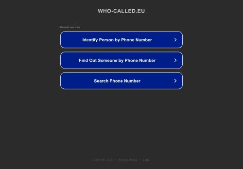 Who-called.eu - największa baza niebezpiecznych numerów
